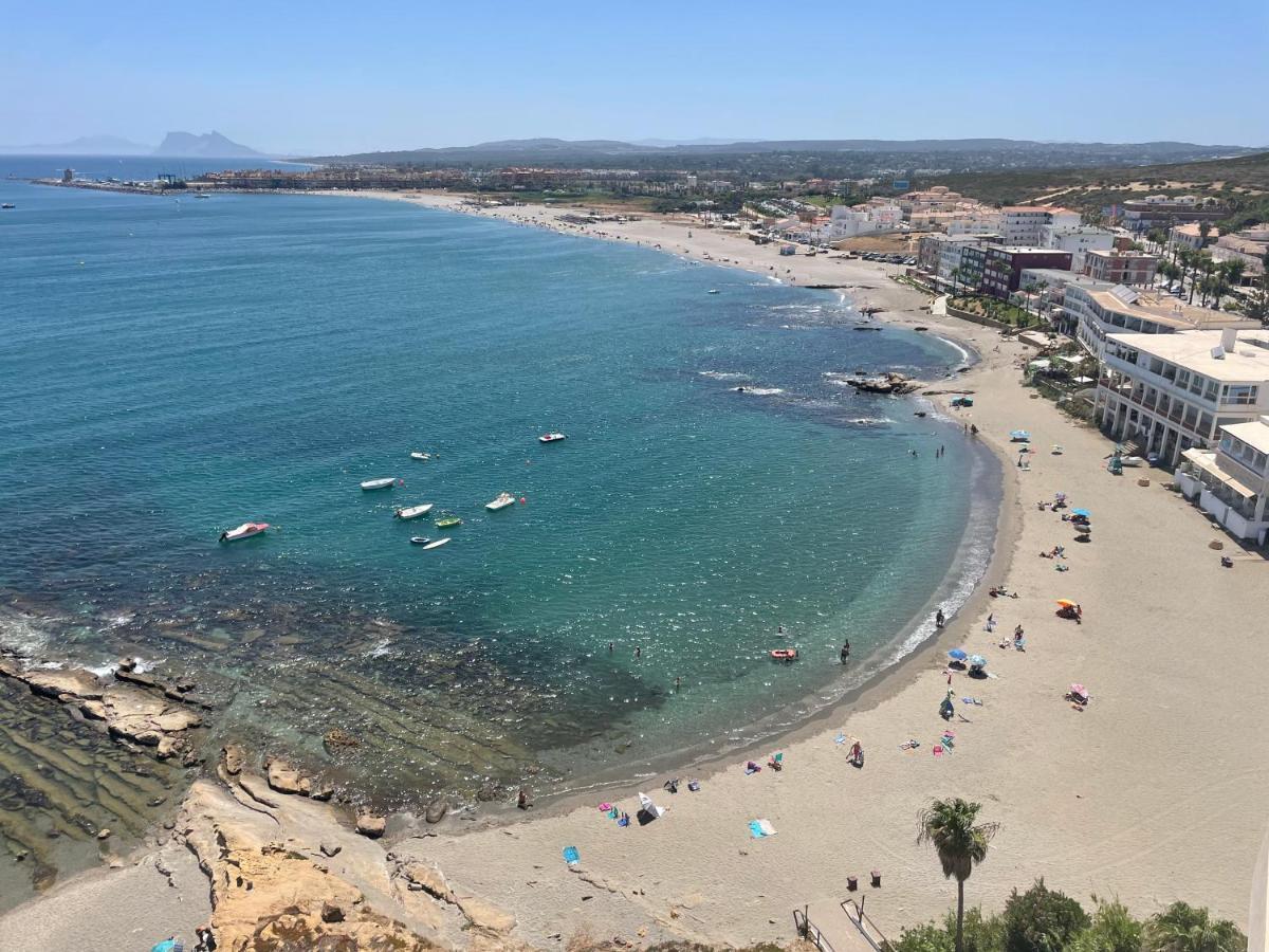 Maravilloso Apartamento En Primera Linea De Playa. Torreguadiaro Εξωτερικό φωτογραφία